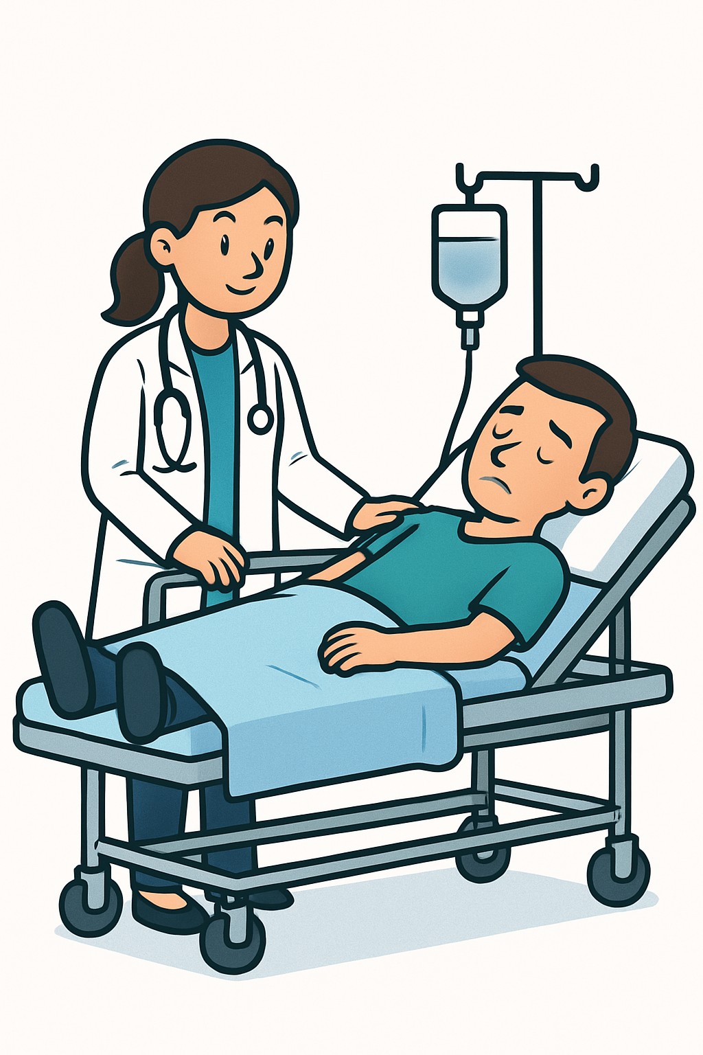Emergency Department Visit (Low/Moderate) procedure illustration
