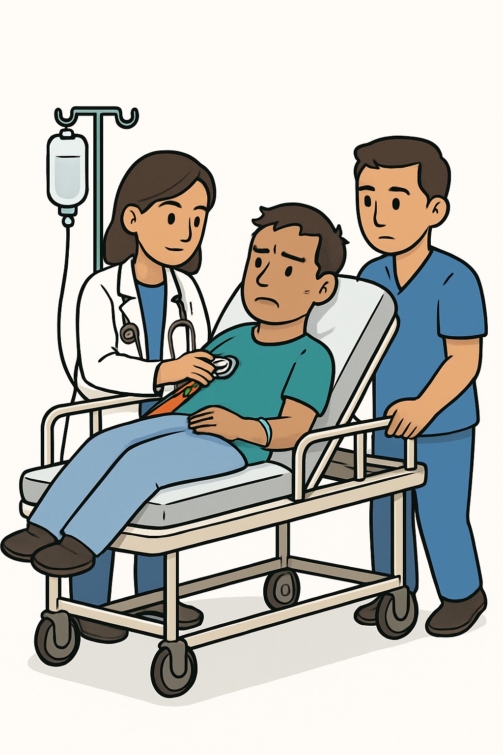 Emergency Department Visit (Moderate Severity) procedure illustration