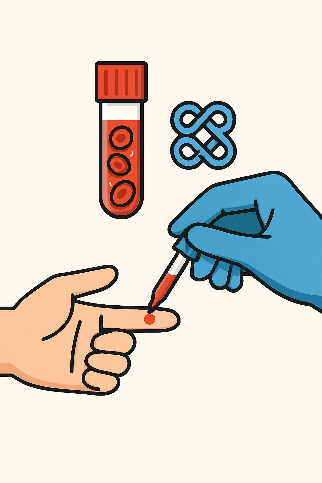Hemoglobin A1c (Diabetes) procedure illustration