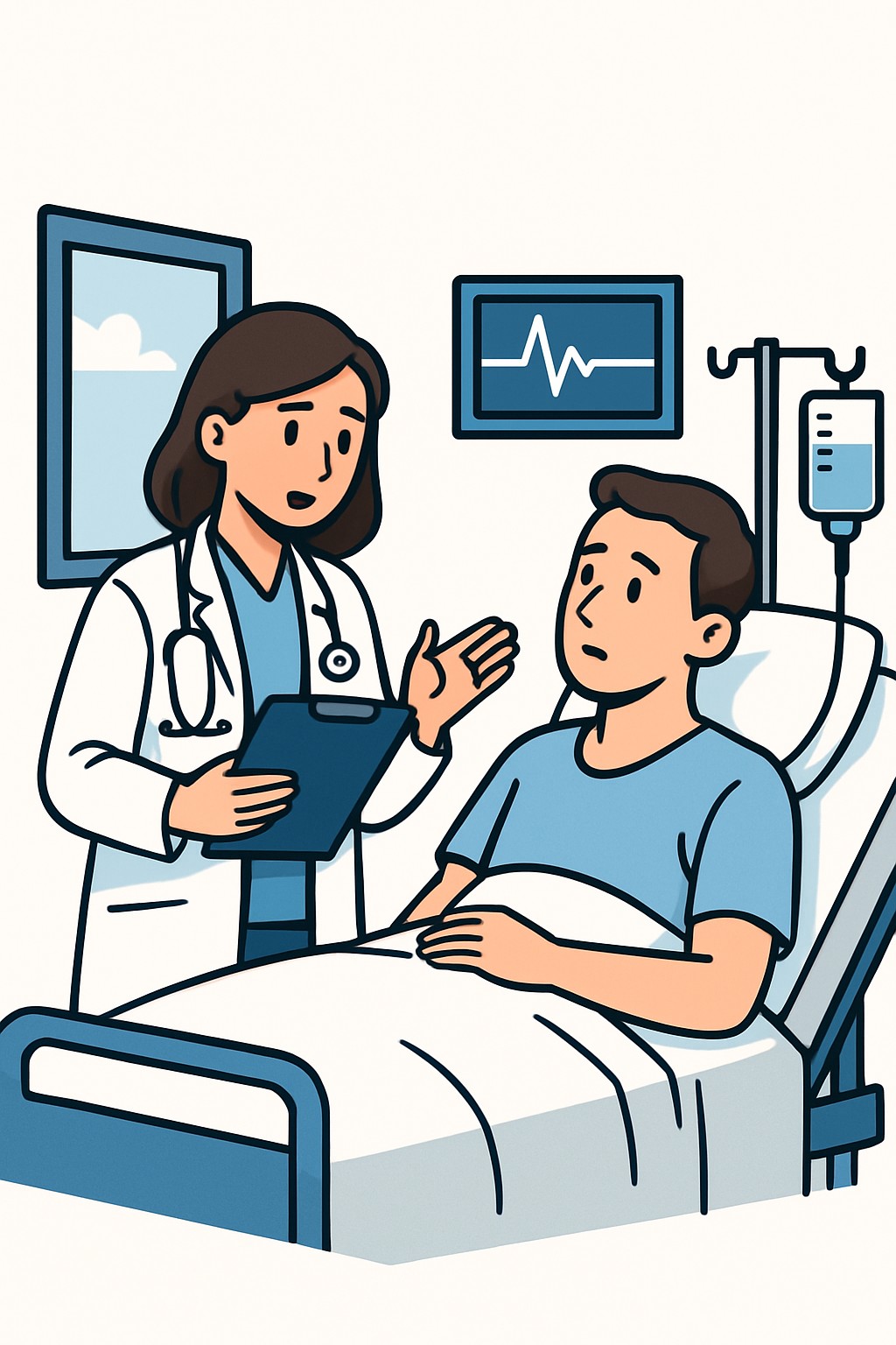 Hospital Inpatient Visit (Subsequent, High) procedure illustration