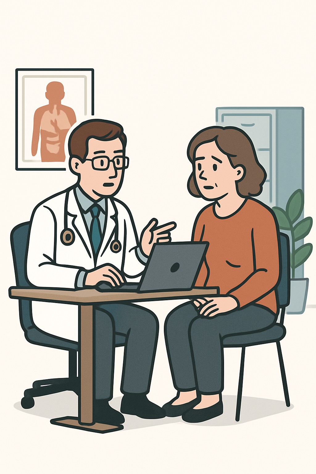 Office Visit – Established Patient (High Complexity) procedure illustration