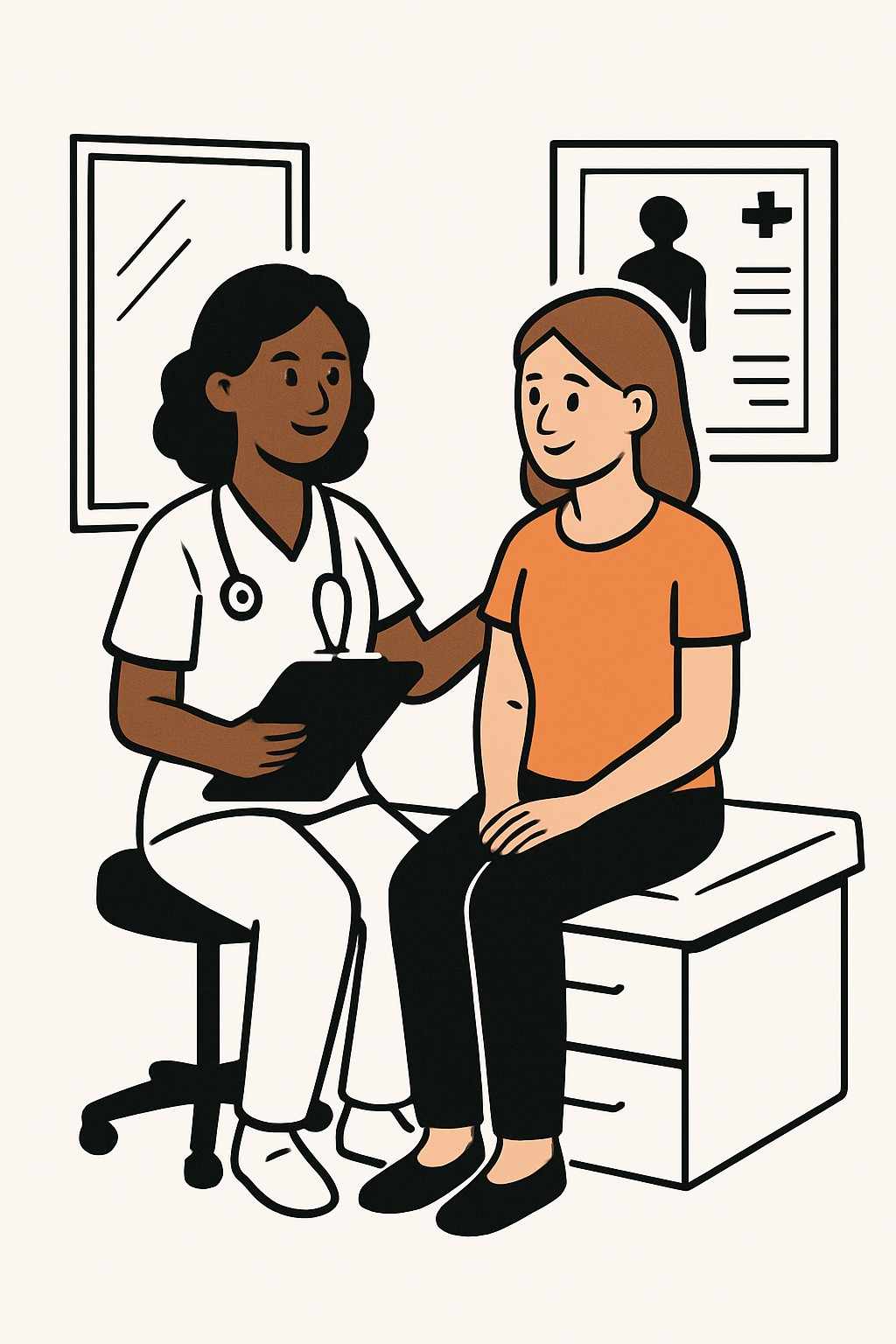 Office Visit – Nurse/Minimal Service procedure illustration