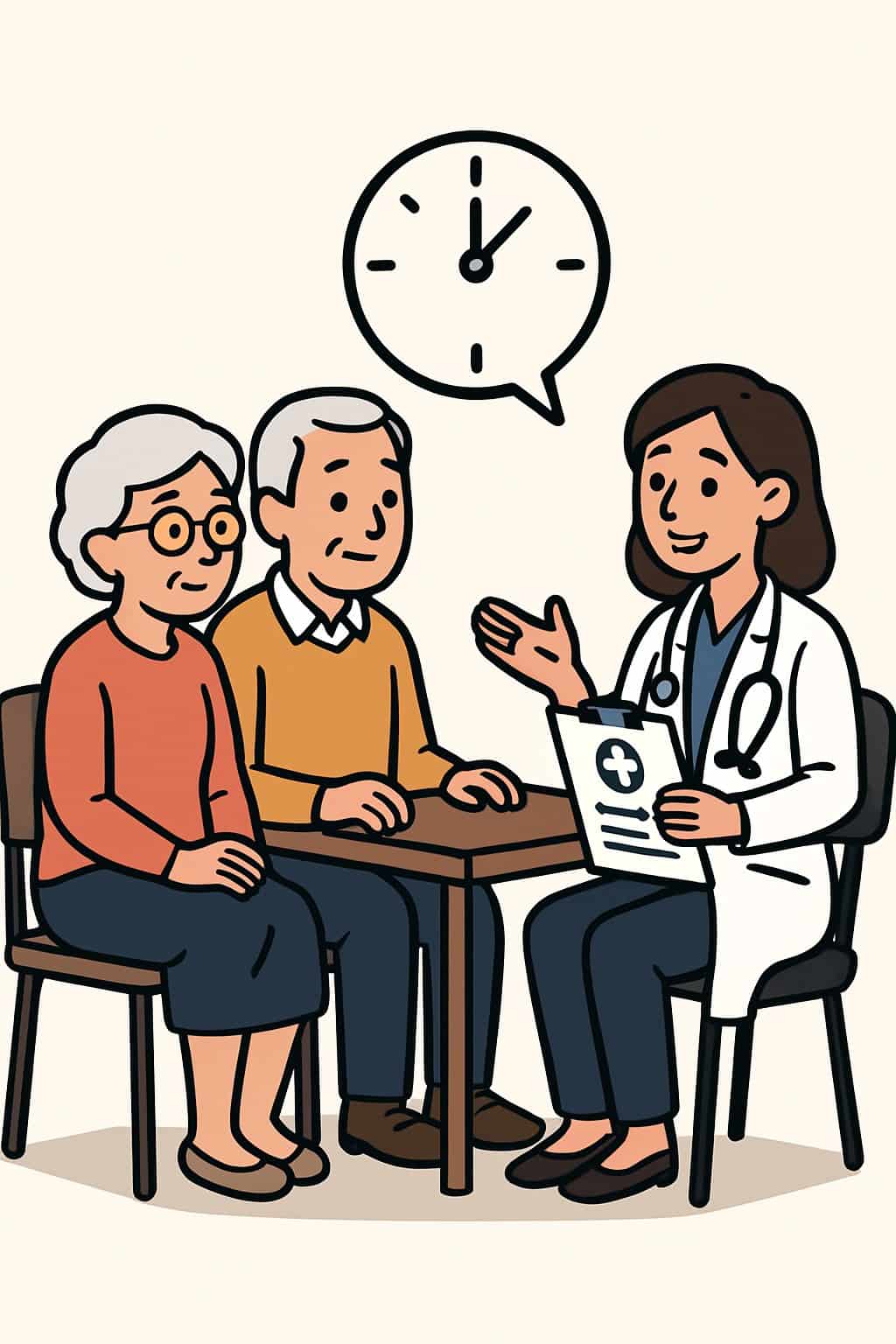 Advance care planning discussion (30 min) procedure illustration