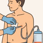 Chest tube insertion (thoracostomy) procedure thumbnail