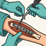 Hardware removal surgery (removal of implanted plate/rod) procedure thumbnail