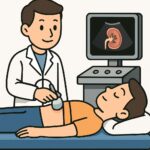 Kidney ultrasound (renal scan) procedure thumbnail