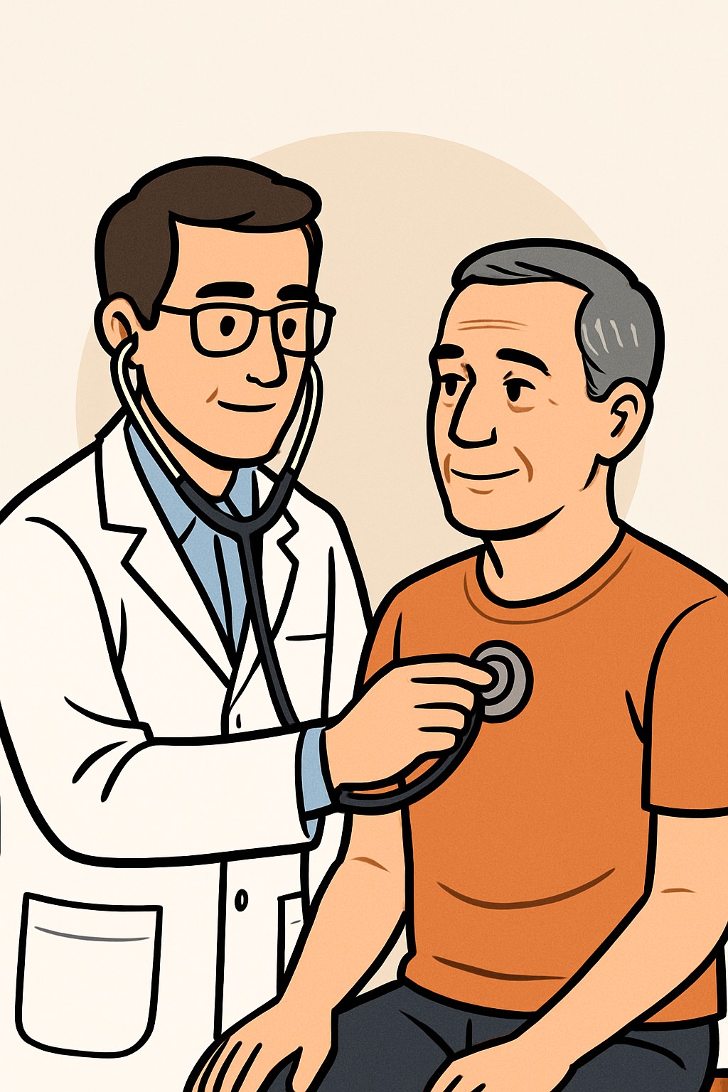 Physical Exam (New patient - 40-60 years old) procedure illustration